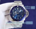 New Replica Panerai Submersible Blu Notte New PAM02068 Watches Blue Dial